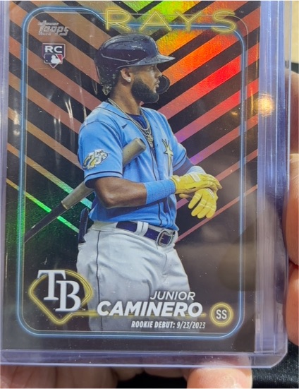 2024 Topps Update #US223 Junior Caminero — front