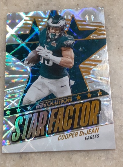 2024 Panini Revolution Star Factor #1 Cooper DeJean — front