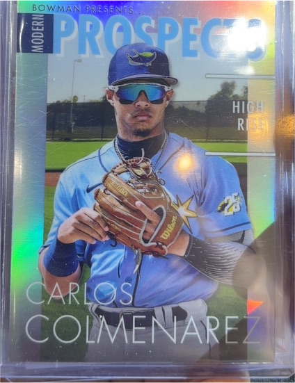 2023 Bowman Modern Prospects #MP-18 Carlos Colmenarez — front
