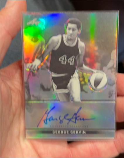 2012-13 Leaf Metal #43 George Gervin — front