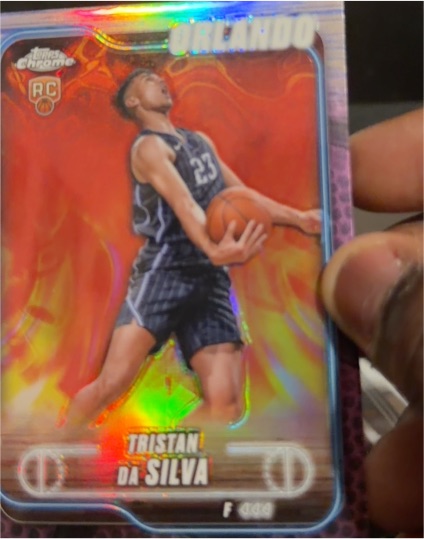 2024-25 Topps Chrome #124 Tristan da Silva — front