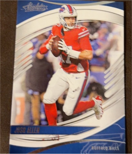 2025 Panini Absolute #10 Josh Allen — front