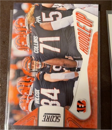 2023 Score #3 Cincinnati Bengals Huddle Up — front