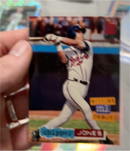 1994 Topps Stadium Club #638 Chipper Jones — front