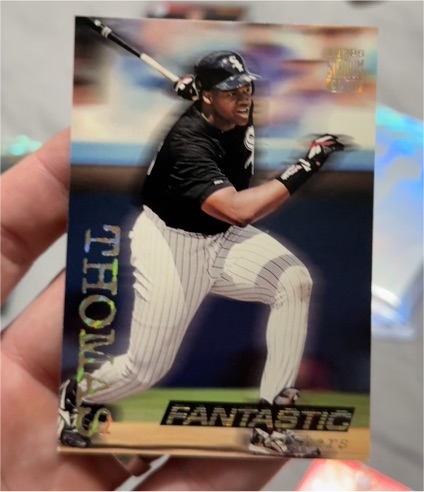 1994 Topps Stadium Club #718 Frank Thomas — front