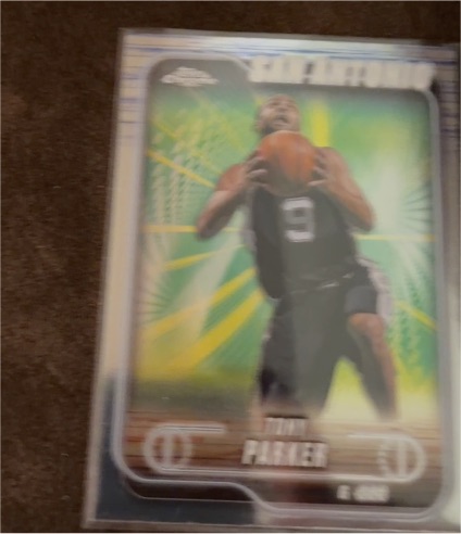 2024-25 Topps Chrome #138 Tony Parker — front