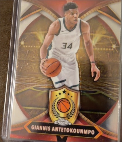 2024-25 Topps Chrome Ball of Duty #BOD-12 Giannis Antetokounmpo — front