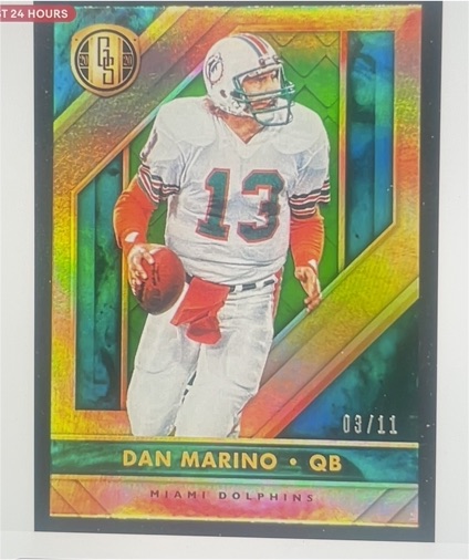 2020 Panini Gold Standard #03 Dan Marino — front