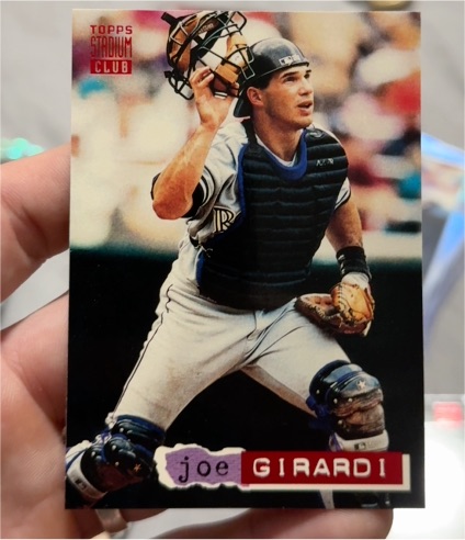 1994 Topps Stadium Club #323 Joe Girardi — front