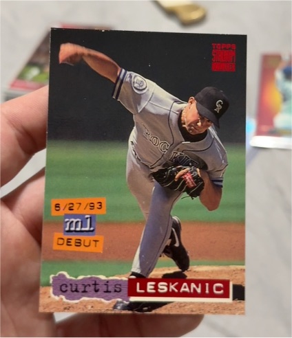 1994 Topps Stadium Club #507 Curtis Leskanic — front