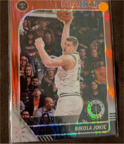 2019-20 Panini NBA Hoops Premium Stock #47 Nikola Jokic — front