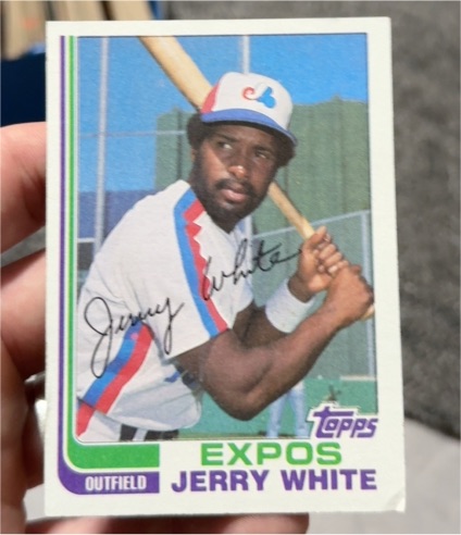 1982 Topps #386 Jerry White — front