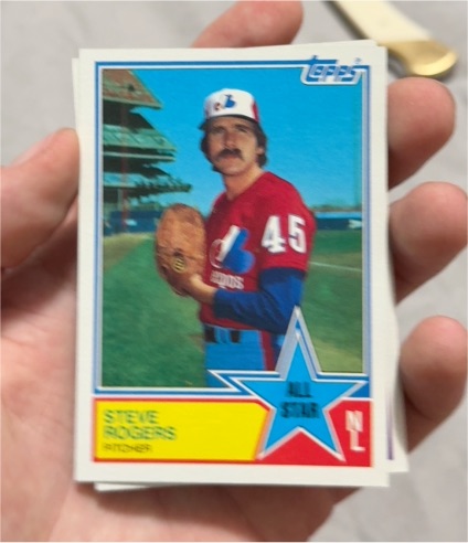1983 Topps #405 Steve Rogers — front