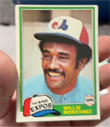 1981 Topps #559 Willie Montanez — front