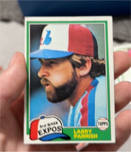 1981 Topps #15 Larry Parrish — front