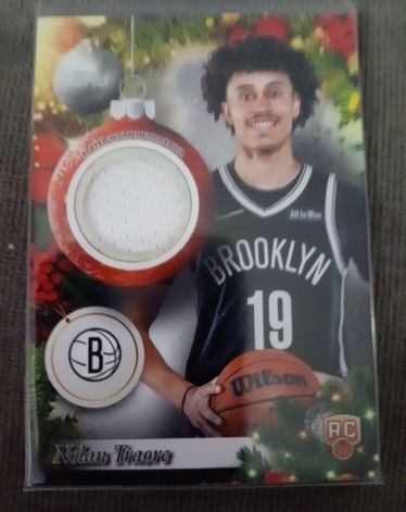 2025-26 Topps Holiday #PR-NT Nolan Traore — front