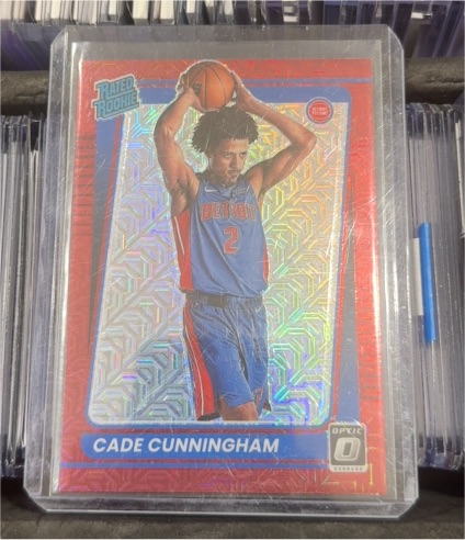 2021-22 Donruss Optic #161 Cade Cunningham — front