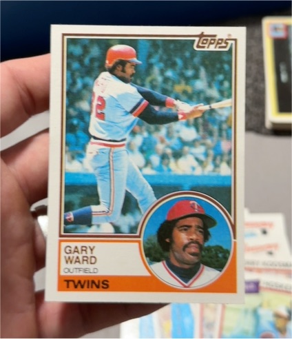 1983 Topps #517 Gary Ward — front