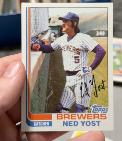 1982 Topps #542 Ned Yost — front