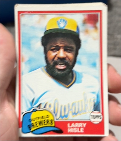 1981 Topps #215 Larry Hisle — front