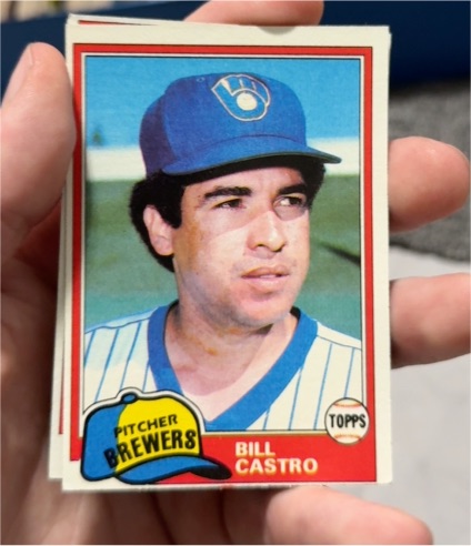 1981 Topps #271 Bill Castro — front