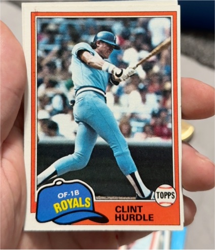 1981 Topps #98 Clint Hurdle — front