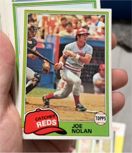 1981 Topps #149 Joe Nolan — front