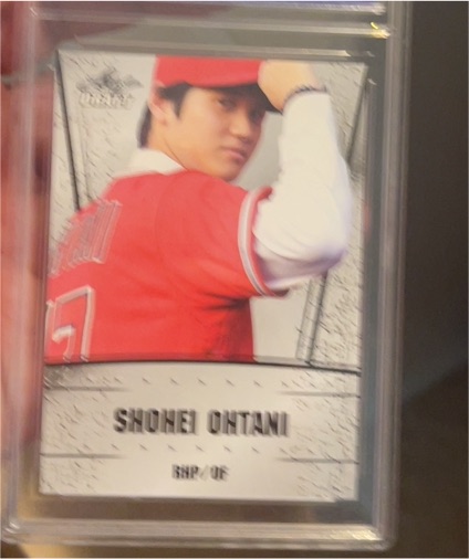 2018 Leaf Draft Silver #DS-01 Shohei Ohtani — front