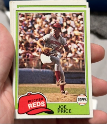 1981 Topps #258 Joe Price — front