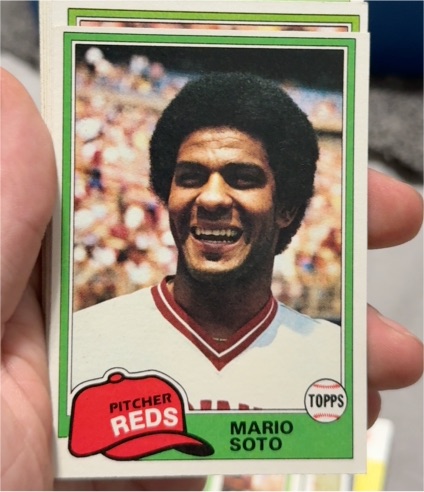 1981 Topps #354 Mario Soto — front