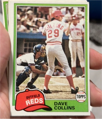 1981 Topps #175 Dave Collins — front