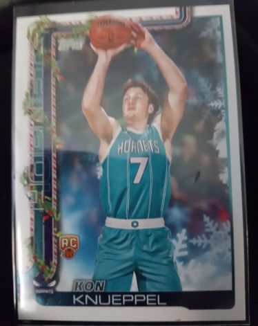 2025-26 Topps Holiday #H164 Kon Knueppel — front