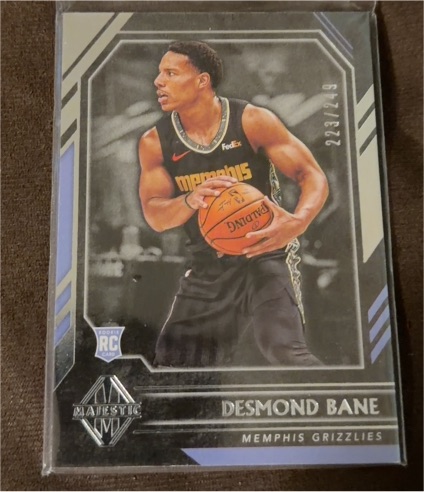 2020-21 Panini Chronicles Majestic #365 Desmond Bane Rookie — front