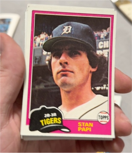 1981 Topps #273 Stan Papi — front