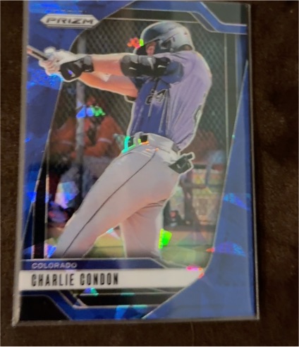 2025 Panini Prizm #142 Charlie Condon — front