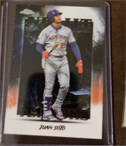 2025 Topps Update #NT-8 Juan Soto Night Terrors — front