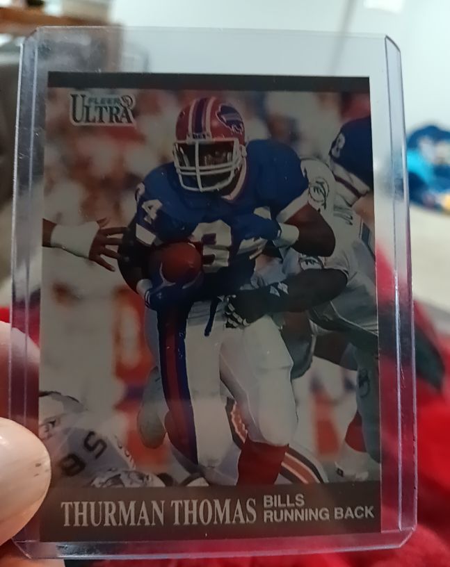 1991 Fleer Ultra #10 Thurman Thomas — front