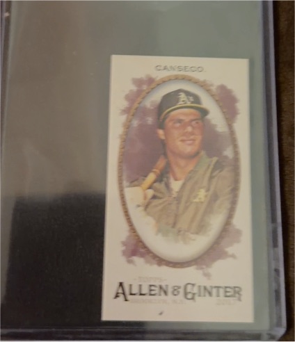 2017 Topps Allen & Ginter #171 Jose Canseco — front
