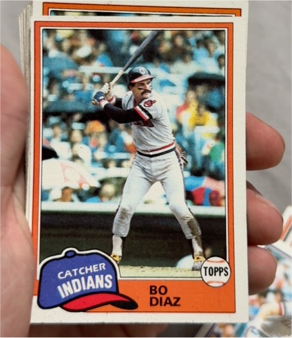 1981 Topps #362 Bo Diaz — front