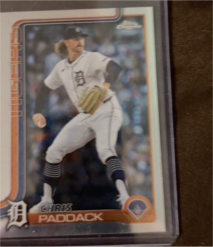 2025 Topps Chrome Update #USC Chris Paddack — front