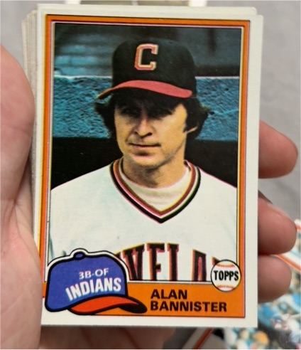 1981 Topps #632 Alan Bannister — front