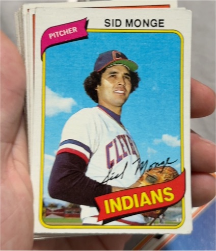 1980 Topps #74 Sid Monge — front