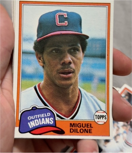 1981 Topps #141 Miguel Dilone — front