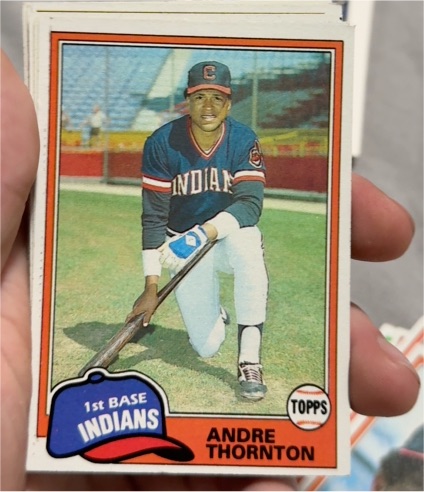 1981 Topps #388 Andre Thornton — front