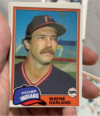 1981 Topps #511 Wayne Garland — front
