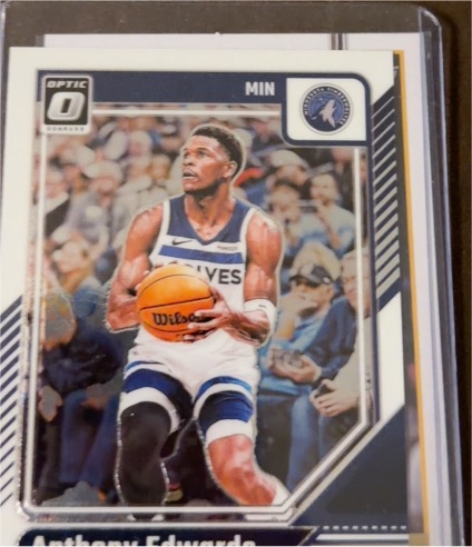 2024-25 Donruss Optic #31 Anthony Edwards — front
