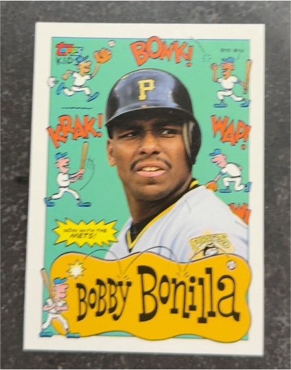 1992 Topps Kids #22 Bobby Bonilla — front