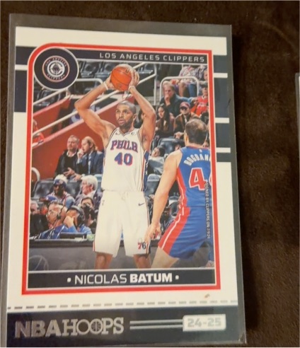 2024-25 Panini NBA Hoops #158 Nicolas Batum — front