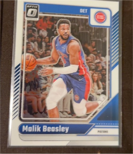 2024-25 Donruss Optic #38 Malik Beasley — front