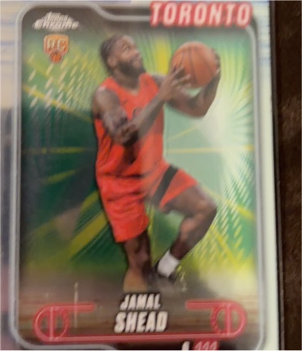 2024-25 Topps Chrome #174 Jamal Shead — front